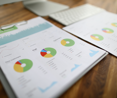 company graphs and charts